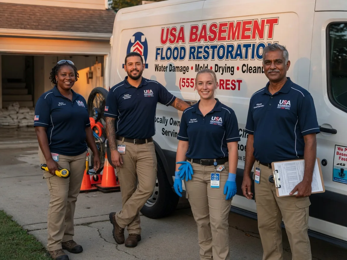 Basement Flood Cleanup company in Keyes, OK